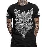Odin Runen Valknut T-Shirt | Thor | Vikings Tshirt | Ragnar | Valhalla Rising | Walhalla | Wodan | Wikinger | Herren Männer T-S