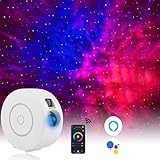 Smart Starry Sky Projector Star Projector Works with Alexa & Google Home,Voice & APP Controled Night Light for Kids Adults 3D Nebula Light Room Decor for Bedroom/Bar/Party/Home Theatre/Game R