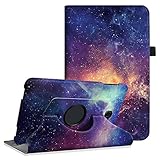 Fintie Hülle für Samsung Galaxy Tab A 10,1 Zoll T580N / T585N Tablet - 360° Drehbarer Stand Cover Case Schutzhülle Tasche Etui mit Ständerfunktion Auto Schlaf/Wach Funktion, Die Galax