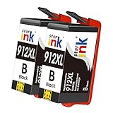 st@r ink 912XL Druckerpatrone kompatibel für HP 912 912XL Multipack für HP OfficeJet Pro 8010 8012 8014 8015 HP OfficeJet Pro 8020 8022 8023 8024 8025 2 Schw