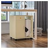 WBJLG Druckerständer Mobile Mainframe Tray Halterung Druckerständer (für Büro Wohnzimmer Faxgerät Scannerregal Druckerregal)