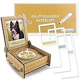 TROSTLICHT Bastelset DIY, Trauerkerze Hund & Katze, Trauergeschenk, Tier Erinnerung, Gedenk Kerze selber gestalten, Andenken Hund, Trauer Geschenke T