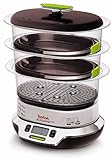 Tefal VS4003 Dampfgarer VitaCuisine Compact, ohne Mischen von Garsäften, compact 1800 W