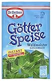 Dr. Oetker Götterspeise Instant Waldmeister, 8er Pack (8 x 100 g)