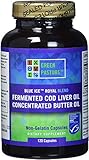 Blue Ice Royal Butter Oil / Fermented Cod Liver Oil Blend - 120 Cap