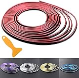 Car Trim Interior Strips - 16.4ft Automobile Gap Fillers Moulding Line Dekoratives Zubehör DIY Filler Flexible Strip Universal Garnieren Zubehör mit Installation T