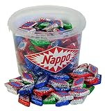 Nappo Party Bucket mit vier verschiedenen Sorten Nappo in Einzelverpackung, 1er Pack (1 x 1,3 kg)