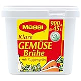 Maggi Klare Gemüsebrühe, vegan, 6er Pack (6 x 900g Gastro Box)