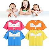 BUZIFU 4 Stücke T-Shirt Lineal Guide PVC T-Shirt Zentrierung Ausrichtung Werkzeug T-Shirt-Ausrichtungslineal T-Shirt Führungslineal für T-Shirts DIY Schneiden Plotten Siebdruck Farben Tex