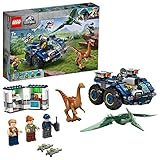 LEGO 75940 Jurassic World Ausbruch von Gallimimus und Pteranodon, Dinosaurier Spielzeug für Kinder ab 7 Jahren mit Fig