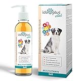 Ida Plus - Multivitamin Saft für Hunde - 200ml - 17 wichtige Vitamine für den Hund - Ideal zum Barfen - Vitamin B Komplex - Vitamin A, C, D, D3, E, K, Biotin - für eine optimale Vitamin-Versorgung