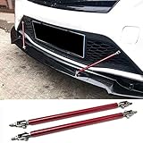 Auto-Stoßstangenschutzstangen, 2 Stück, verstellbare Trennstange, Stützstange für Spoilerlippe vorne und hinten, Auto-Tuning, Stützstange (200 mm, 150 mm, 100 mm)