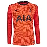 Nike 2020-2021 Tottenham Home Goalkeeper Football Soccer T-Shirt Trikot (Orange)