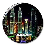 Malaysia Fridge Magnet Decorative Magnet Tourist City Travel Souvenir Collection Gift Strong Refrigerator Stick