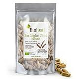 BioFeel - Bio Ceylon Zimt Kapseln, 120 Stk, 500mg