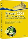 Steuer 2021 für Unternehmer, Selbstständige und Existenzgründer - inkl. DVD (Haufe Steuerratgeber)