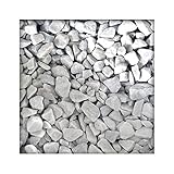 Kieskönig Marmorsplitt Carrara Weiss Marmorkies Gartenkies Zierkies Edelsplitt 22/30 mm 5 kg Sack
