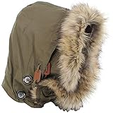 Mil-Tec US Parka Pelzkapuze für M51 (Oliv)
