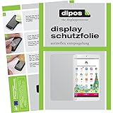 dipos I 2X Schutzfolie matt kompatibel mit Telekom Tablet Puls Folie Display