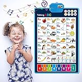 Elektronisches Interaktives Alphabet-Wanddiagramm, Kinder-Lernplakate-Englisch Phonics Language Arts Skills For Kids Homeschool Kindergarten Grundschule-Lernplak