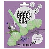 Marcel's Green Soap WC-Stein 55 g - Lavendel & Rosmarin - Pflanzenbasiert - Umweltfreundlich - Veg
