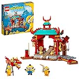 LEGO 75550 Minions Kung Fu Tempel, Spielzeug für Kinder ab 6 Jahre mit Figuren: Otto, Kevin und S