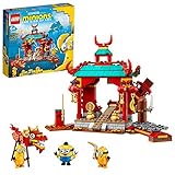 LEGO 75550 Minions Kung Fu Tempel, Spielzeug für Kinder ab 6 Jahre mit Figuren: Otto, Kevin und S