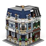 LOTFUN Haus Architecture Bausteine, Buchhandlung Modular Building Stadthaus Street View Kompatibel mit Lego Creator City - 3740 T