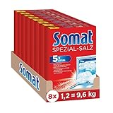 Somat Spezial-Salz, Spülmaschinensalz, 9,6 kg, für Kalk-Schutz, Anti-Wasserflecken und eine verbesserte Leistung und Lebensdauer der Spü