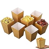 30 Stück Popcorn Tüten, Popcorn Boxes, Snack/popcorn Tüten, Aus Kraftpapier, Süßigkeiten Schachtel Treat Candy Boxes Für Party Geburtstag Hochzeitsgeschenk Film Nacht Snack Süßigkeiten Container-S