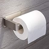 Ruicer Toilettenpapierhalter ohne Bohren Klopapierhalter Selbstklebend Papierhalter Edelstahl für B