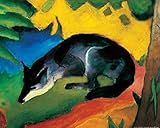 1art1 Franz Marc - Der Blaue Fuchs, 1911 Poster Kunstdruck 50 x 40