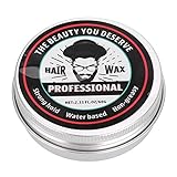 Haarpomade, Haarton Naturhaarstyling Pomade Haarstylingwachs Nicht Fettiges Haarmodellierwachs 60g für Party