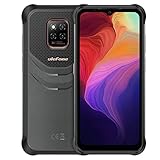 Ulefone Power Armor 14 Outdoor Smartphone ohne Vertrag,10000mAh Akku, Helio G35 4GB 64GB, 6,52'' 20MP+16MP Kamera(Unterwasserfotografie), IP68 IP69K Android 11 Robustes Handy, NFC Drahtloses Laden GPS