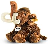 Steiff Manni Mammut - 18 cm - Kuscheltier für Kinder - weich & waschbar - braun (082412)