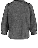 Taifun Damen Shirt mit Glitzer-Effekt Gerade S