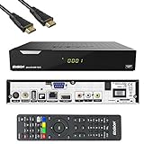 Edision PICCOLLO S2+T2/C Combo Receiver H.265/HEVC (DVB-S2, DVB-T2, DVB-C,) CI Full HD USB Schwarz inkl. HDMI Kab
