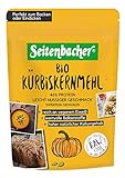 Seitenbacher Bio Kürbiskernmehl Vegan Reich an Protein und Ballaststoffe Glutenfrei Lactosefrei Gemahlen Omega Fettsäuren, 330 g