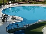 Schwimmbeckenfarbe Lafazit 5 L Liter Blau Schwimmbadfarbe Beschichtung Poolfarbe Poolbeschichtung Anstrich Fischbecken Fischteich Farb