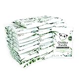 The Cheeky Panda Feuchttücher aus Bambus für Unterwegs, Maxi 36er-Packung (je 12 Feuchttücher, 432 Gesamt), Plastikfreie, Praktisch, Handlich, Umweltfreundlich, Super Sanft & Nachhaltig