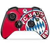 DeinDesign Skin kompatibel mit Microsoft Xbox One Controller Folie Sticker FC Bayern München Offizielles Lizenzprodukt FCB