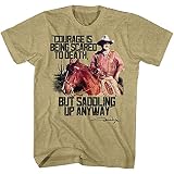 American Classics John wayne mut khaki T-shirt für Herren Klein Beig