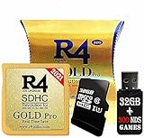 Gold Pro SDHC- Und USB-Adapter Mit 32 GB, Einschließlich DS-Spielen, Bereits Installiertem Kernel, Funktioniert Mit DS DSI 2DS 3DS