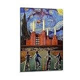 MNUW Art Pink Floyd Albums (2) Poster dekorative Malerei Leinwand Wandkunst Wohnzimmer Poster Schlafzimmer Malerei 12x18inch(30x45cm)
