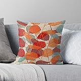 Abipuir Lunaria Dekokissen Kissenbezug Polyester Wurfkissen Fall auf Sofa Home Wohnzimmer Auto Sitzkultur 45x45cm Mama (Color : Multicolor, Size : 14x14 inch (35x35cm))