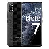 CUBOT Note 7 Handy, Smartphone ohne Vertrag, 4G Android 10 Go, 5.5 Zoll HD Display, 13MP Dreifach Kamera, 3100mAh Akku, 2GB/16GB, 128GB Erweiterbar, Dual SIM (Schwarz)