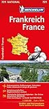 Michelin Frankreich einseitig: Straßen- und Tourismuskarte; Auflage 2020 (MICHELIN Nationalkarten)