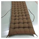 LUOYANFA Chaisel-Liege Stuhlkissen,Leinwand-Tuffen-Terrasse Langstuhlkissen 7 cm Verdickung PP Baumwolle Weiche Sofa Kissen Bay Fenster Kissen Kissenk