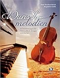 Wunschmelodien Mappe für Violoncello + Klavier: Mappe mit Klavier- und C