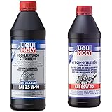LIQUI MOLY 4434 Hochleistungs-Getriebeöl (GL4+) SAE 75W-90 1 l & 1035 Hypoid-Getriebeöl (GL5) SAE 85W-90 1